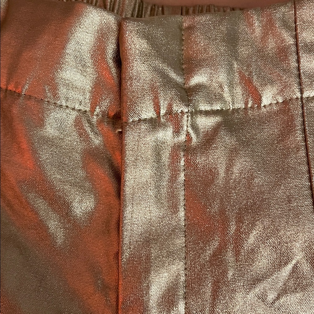 House Of Harlow 1960 Light Metallic Gold Shorts XS - Picture 5 of 6